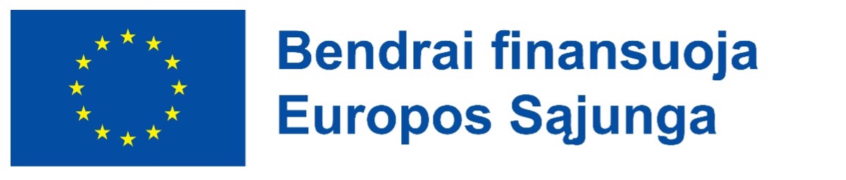Bendrai finansuoja Europos Sąjunga